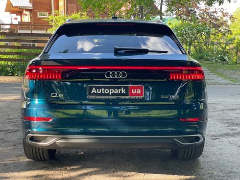 Audi Q8 2021 синий - фото 9