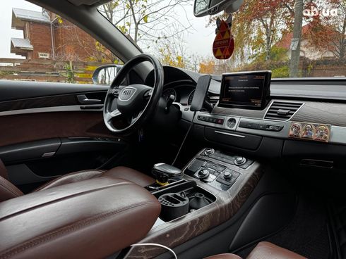 Audi A8 2016 серый - фото 90