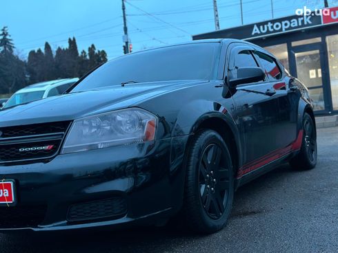 Dodge Avenger 2014 черный - фото 3