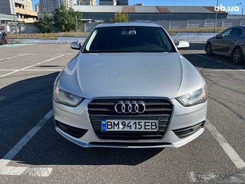 Audi A4 2012 серебристый - фото 2