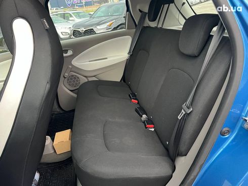 Renault Zoe 2019 синий - фото 35