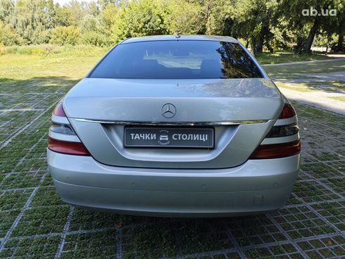 Mercedes-Benz S-Класс 2008 серебристый - фото 7