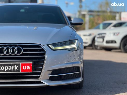 Audi A6 2015 серый - фото 5