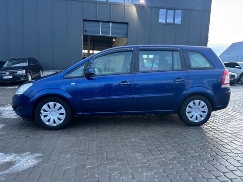 Opel Zafira 2008 синий - фото 5