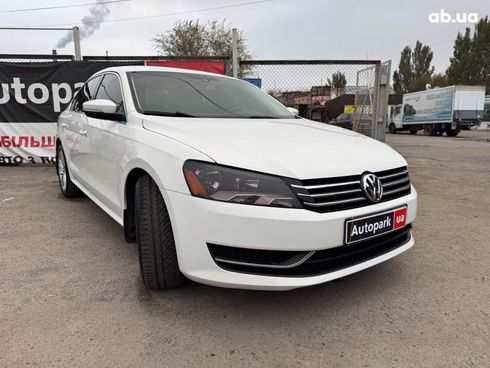 Volkswagen passat b7 2014 белый - фото 7