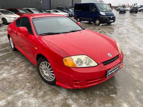 Hyundai Coupe 2002 красный - фото 3