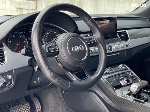 Audi A8 2015 черный - фото 30