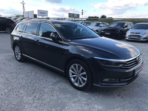 Volkswagen passat b8 2018 серый - фото 3
