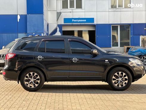 Hyundai Santa Fe 2008 черный - фото 4