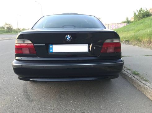 BMW 5 серия 1999 черный - фото 7