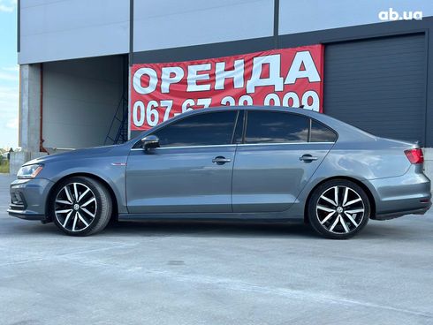 Volkswagen Jetta 2017 серый - фото 3