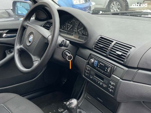 BMW 3 серия 2002 синий - фото 19