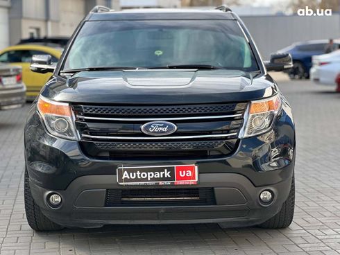 Ford Explorer 2014 зеленый - фото 2