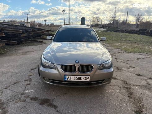 BMW 5 серия 2008 коричневый - фото 9