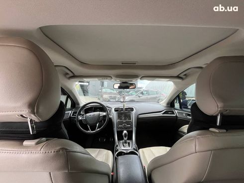Ford Fusion 2015 синий - фото 28