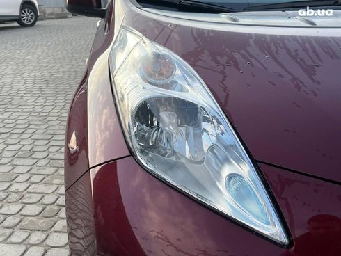 Nissan Leaf 2017 красный - фото 2