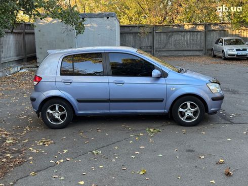 Hyundai Getz 2003 фиолетовый - фото 4