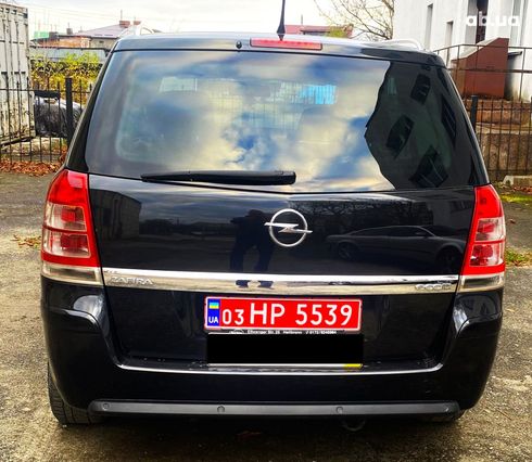 Opel Zafira 2012 черный - фото 2