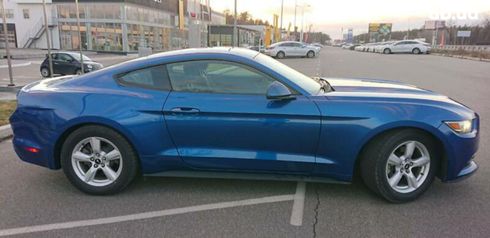 Ford Mustang 2016 синий - фото 4
