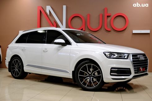 Audi Q7 2016 белый - фото 2