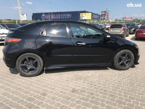 Honda Civic 2008 черный - фото 7