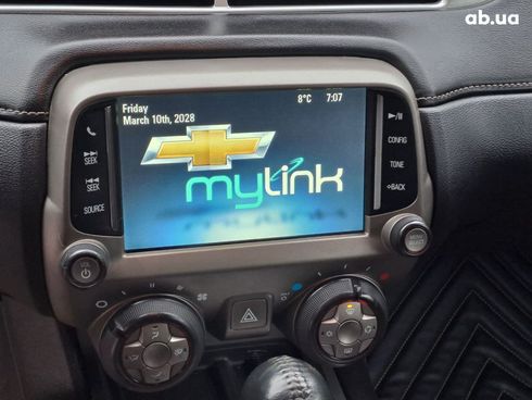 Chevrolet Camaro 2013 желтый - фото 9