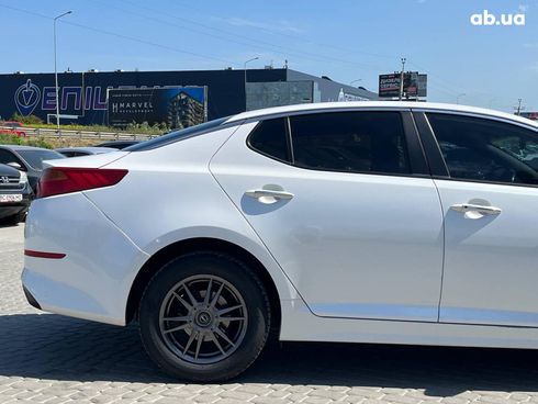 Kia K5 2014 белый - фото 7
