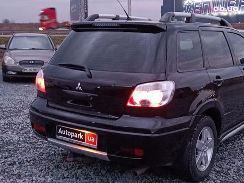Mitsubishi Outlander 2008 черный - фото 8