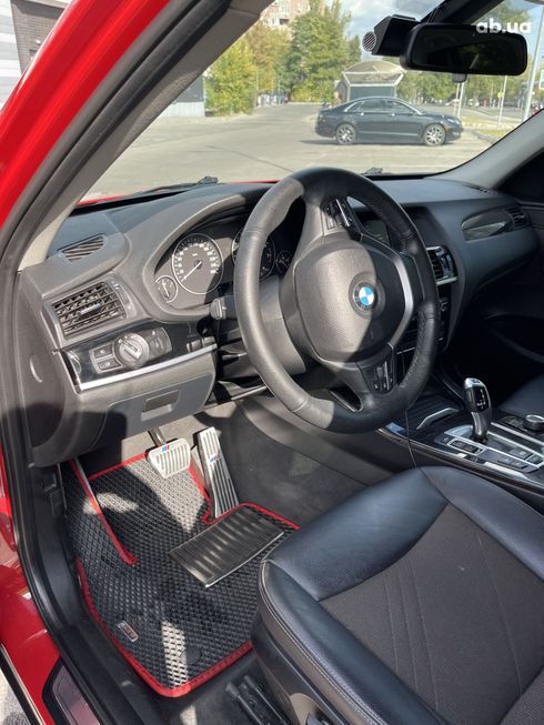 BMW X3 2016 красный - фото 14