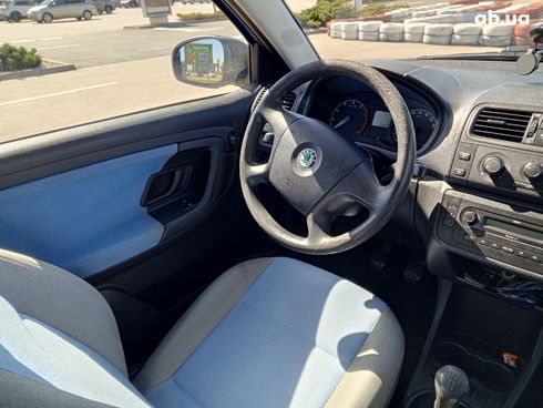 Skoda Fabia 2008 синий - фото 19