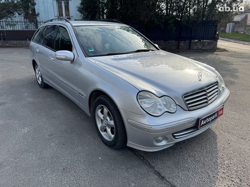Mercedes-Benz C-Класс 2005 серый - фото 3