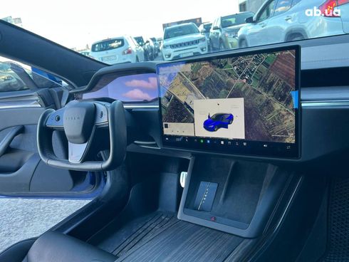 Tesla Model S 2022 синий - фото 34