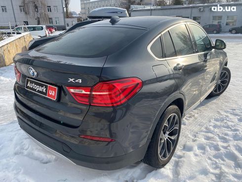 BMW X4 2014 черный - фото 5
