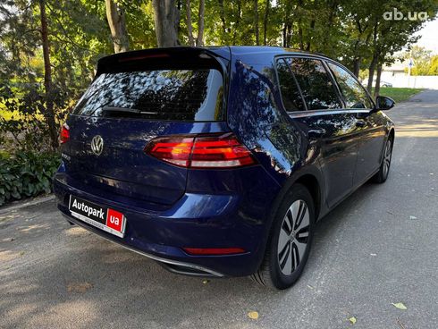 Volkswagen e-Golf 2019 синий - фото 7