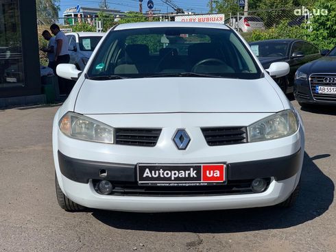 Renault Megane 2005 белый - фото 2