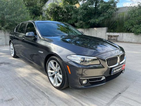 BMW 5 серия 2014 серый - фото 3