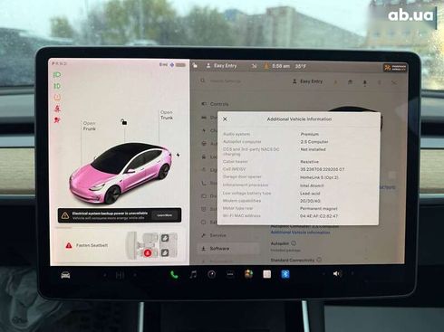 Tesla Model 3 2018 - фото 16