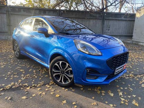 Ford Puma 2020 синий - фото 7