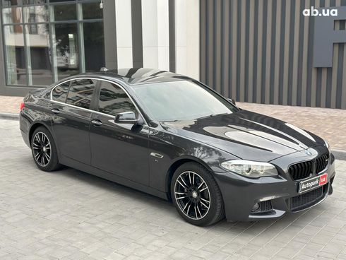 BMW 5 серия 2010 черный - фото 8