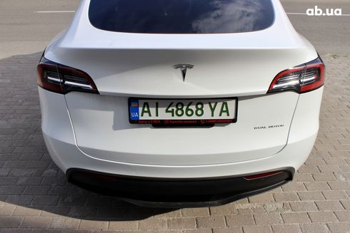 Tesla Model Y 2021 белый - фото 6