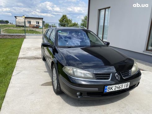 Renault Laguna 2005 черный - фото 3