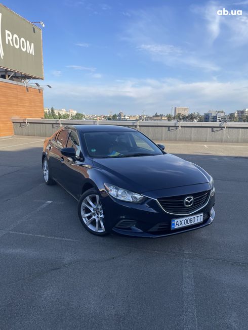 Mazda 6 2015 синий - фото 5