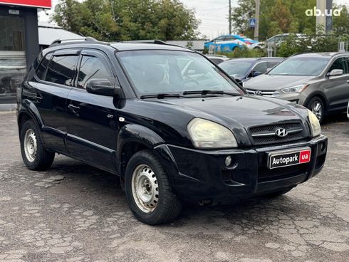 Hyundai Tucson 2007 черный - фото 3
