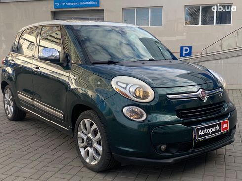 Fiat 500L 2013 зеленый - фото 3