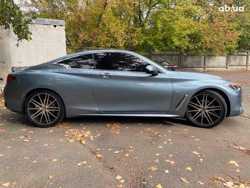 Infiniti Q60 2020 синий - фото 5