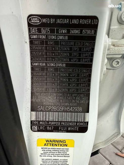 Land Rover Discovery Sport 2015 - фото 16