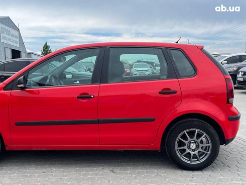 Volkswagen Polo 2008 красный - фото 5