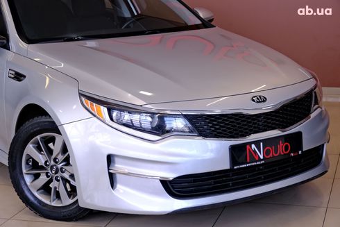 Kia Optima 2016 серебристый - фото 3