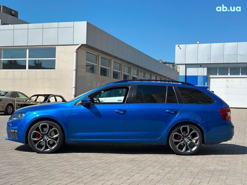 Skoda octavia a7 2014 синий - фото 13