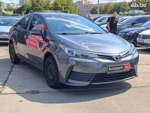 Toyota Corolla 2016 серый - фото 7